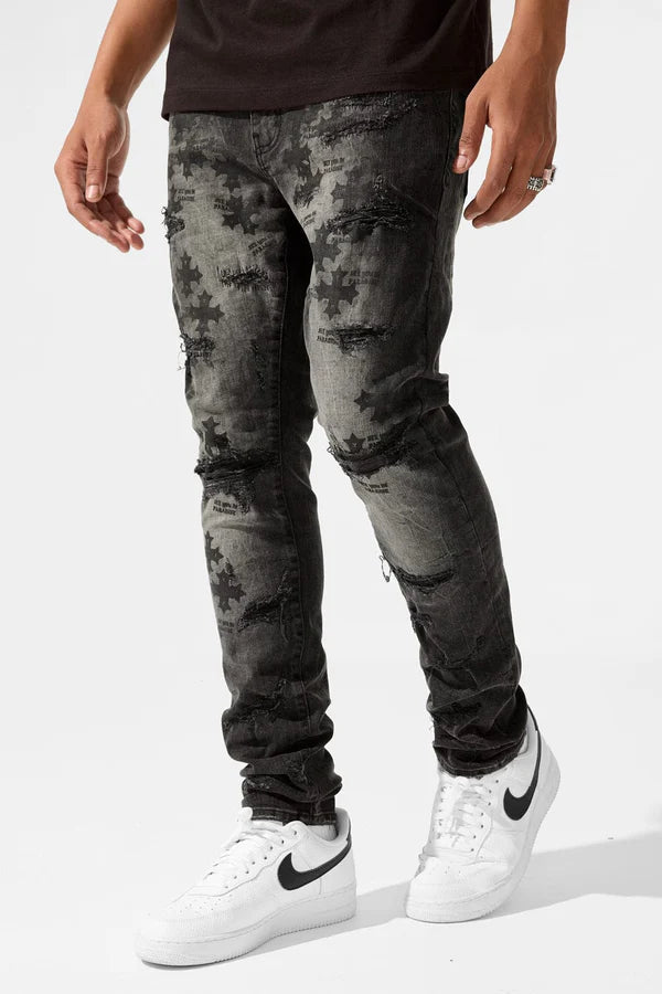 Sean - Paradise Denim- smoke gray