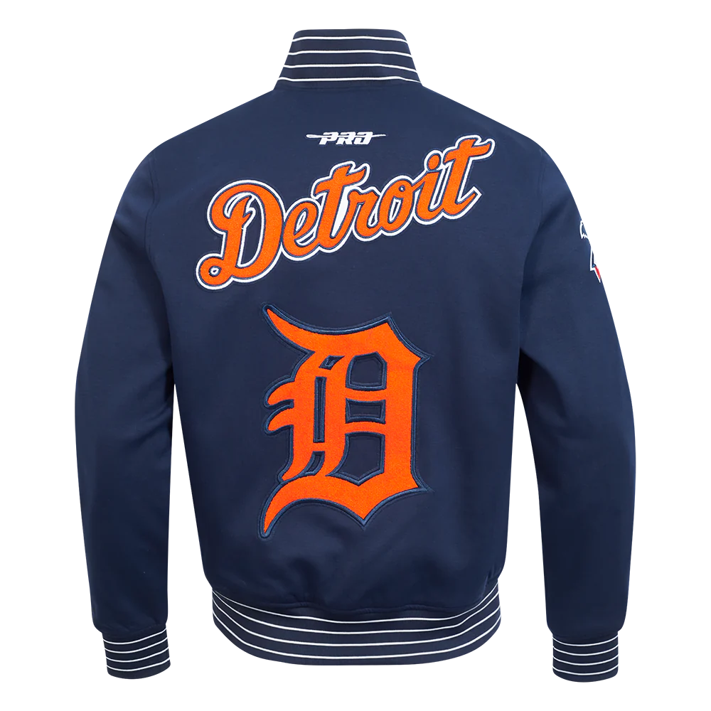 Pro Standard -MLB DETROIT TIGERS CURRENT LOGO PRO GAME DAY MEN'S DOUBLE KNIT JACKET