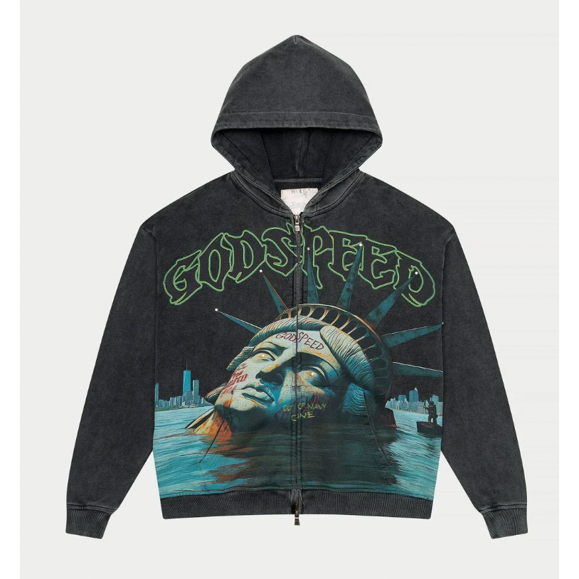 GODSPEED Sunken Liberty Zip-up Hoodie