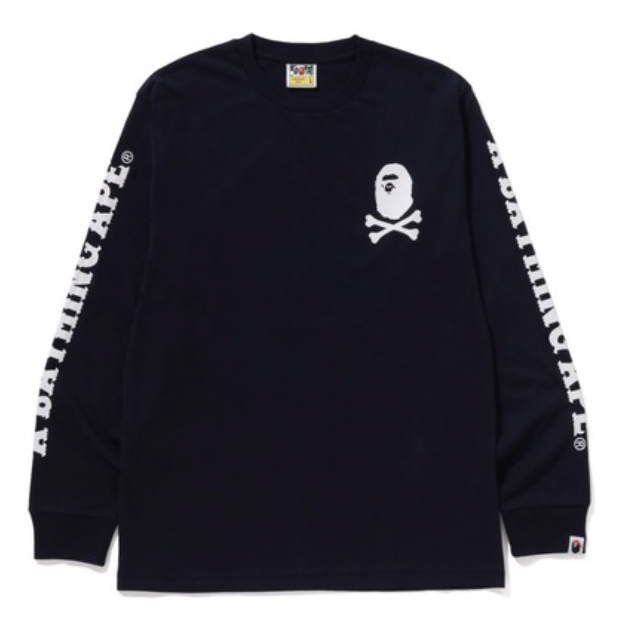 Bape Crossbone L/S Tee (Black)
