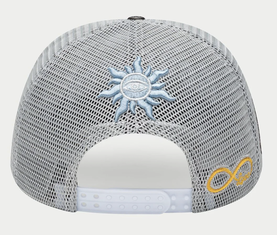 Godspeed Forever Trucker Hat (Cool Grey)