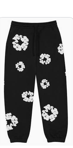 Denim Tears - The Cotton Wreath Sweatpants - Black