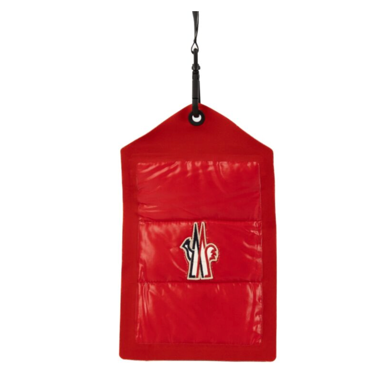 Moncler Grenoble Red Padded Phone Pouch