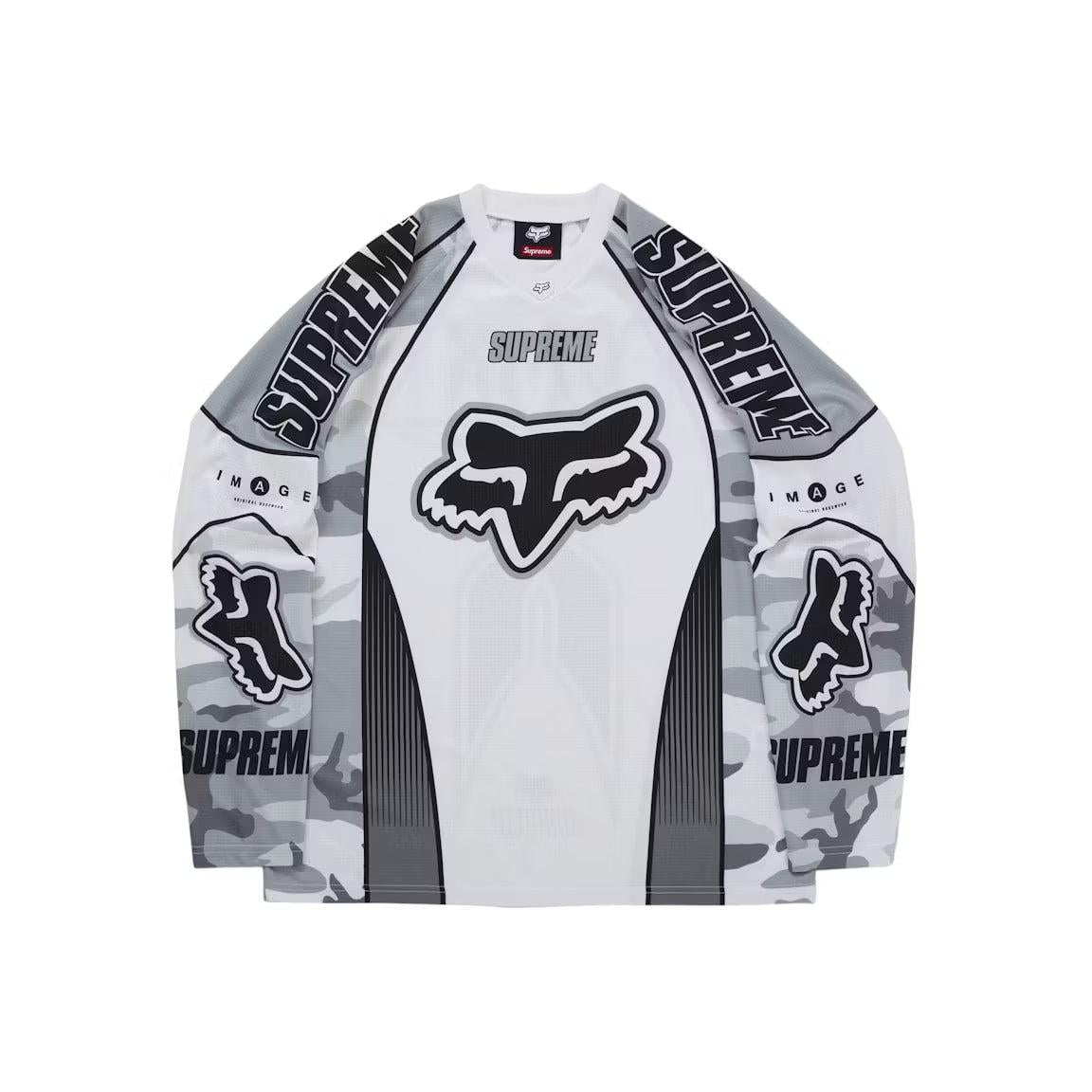 Supreme Fox Racing DMX Jersey White