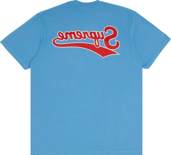 Supreme Backwards Tee 'Bright Blue'