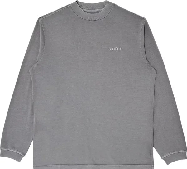 Supreme Mock Neck L/S Top (FW23) Grey