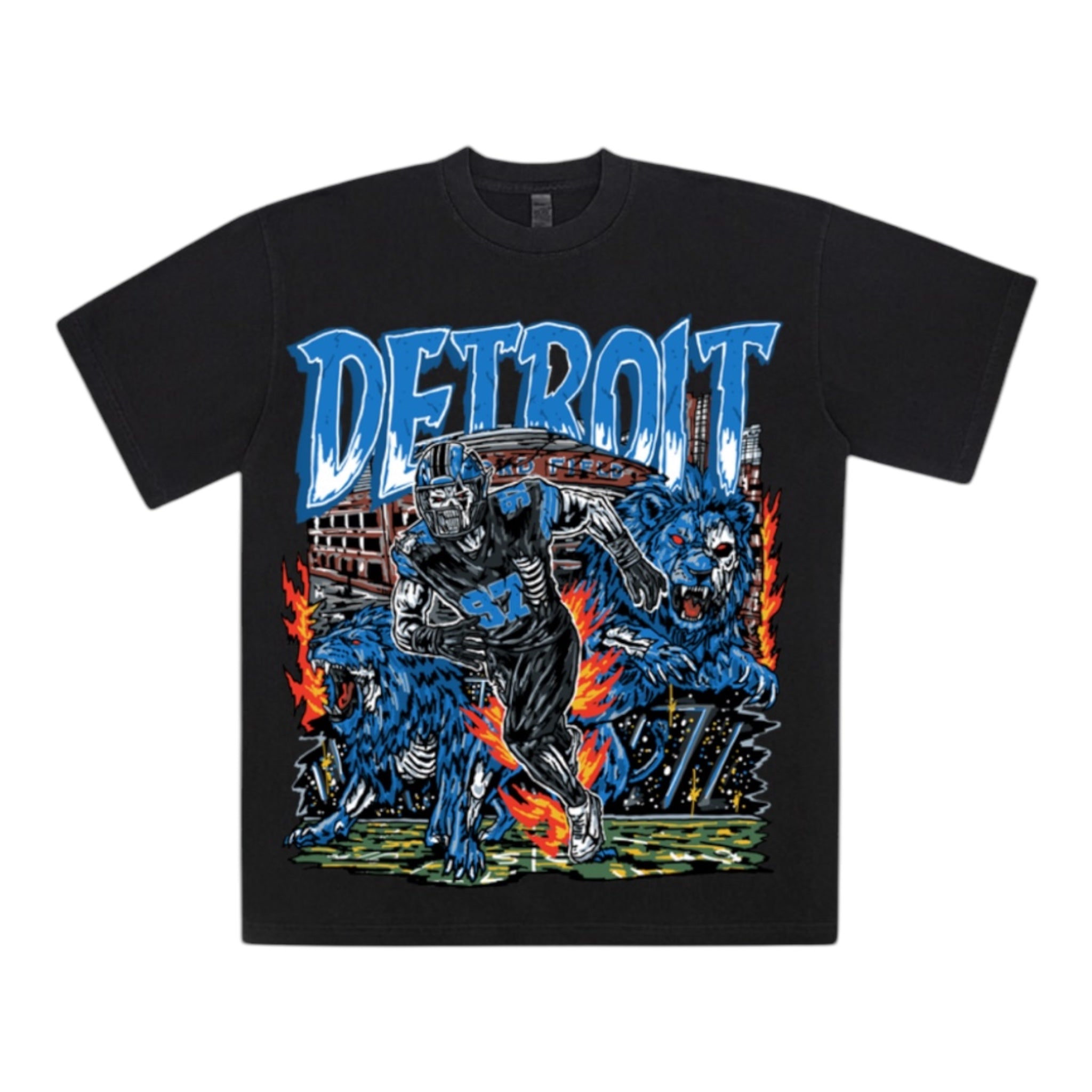 Detroit X - Hutchinson Black Tee