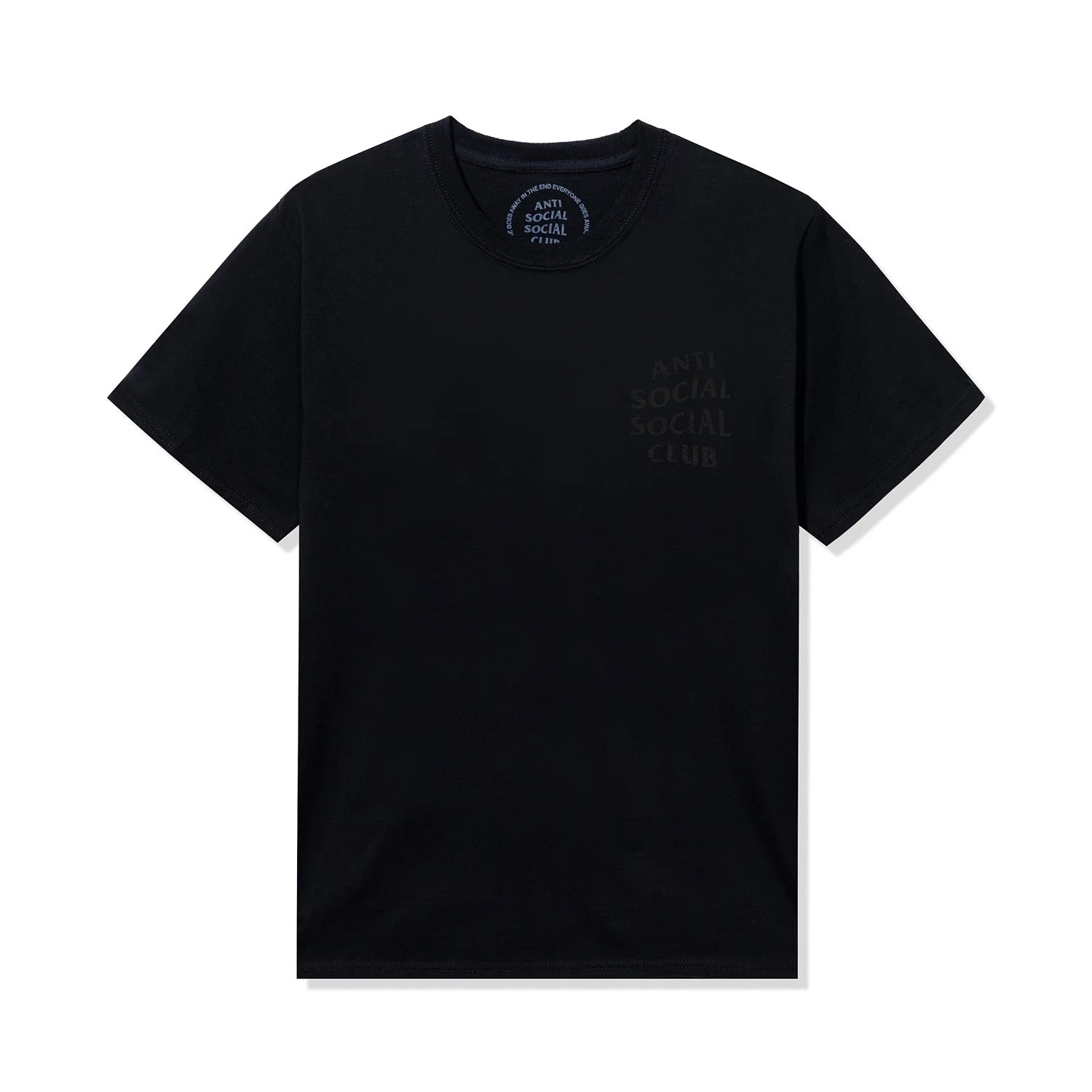 Anti Social Social Club Tee - Basket Rack Black 3M