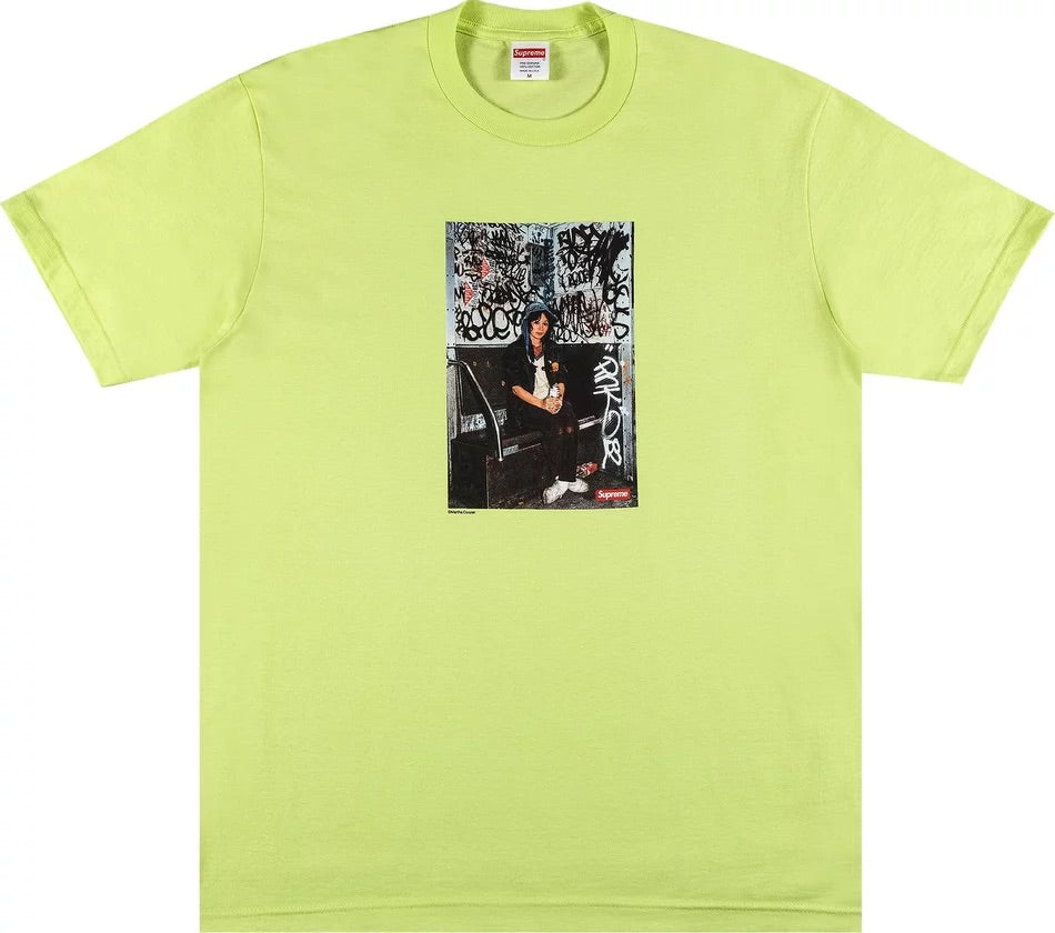 Supreme - Lady Pink Tee 'Neon Green'