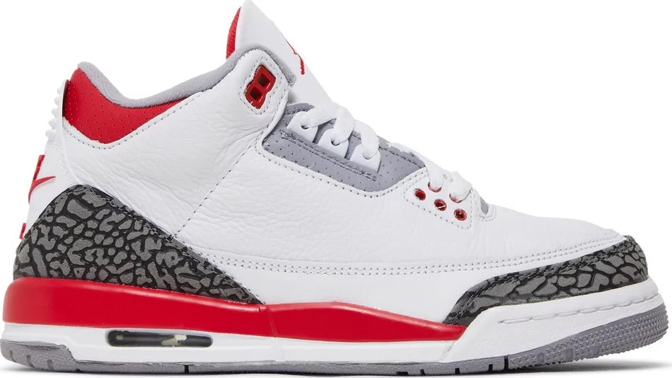 Jordan 3 Retro Fire Red (2022) (GS) - DM0967-160