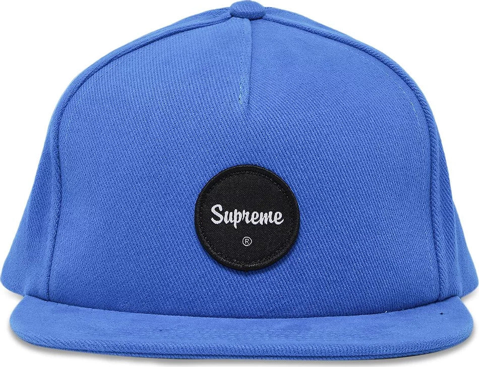 Supreme Twill Patch 5-Panel - Bright Blue