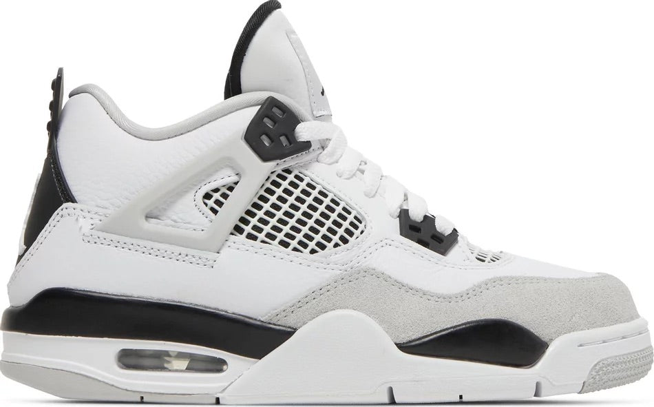 Jordan 4 Retro Military Black (GS) - 408452-111