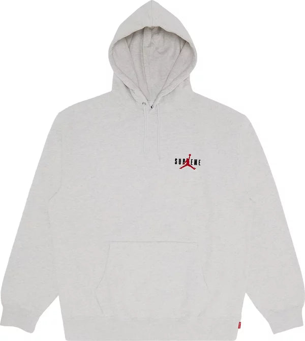 Supreme Jordan Hooded Sweatshirt (FW24) - Ash Grey