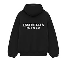 Fear of God Essentials - Fleece Hoodie (FW24 Holiday) Black