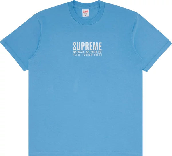 Supreme Paris Tee 'Bright Blue'