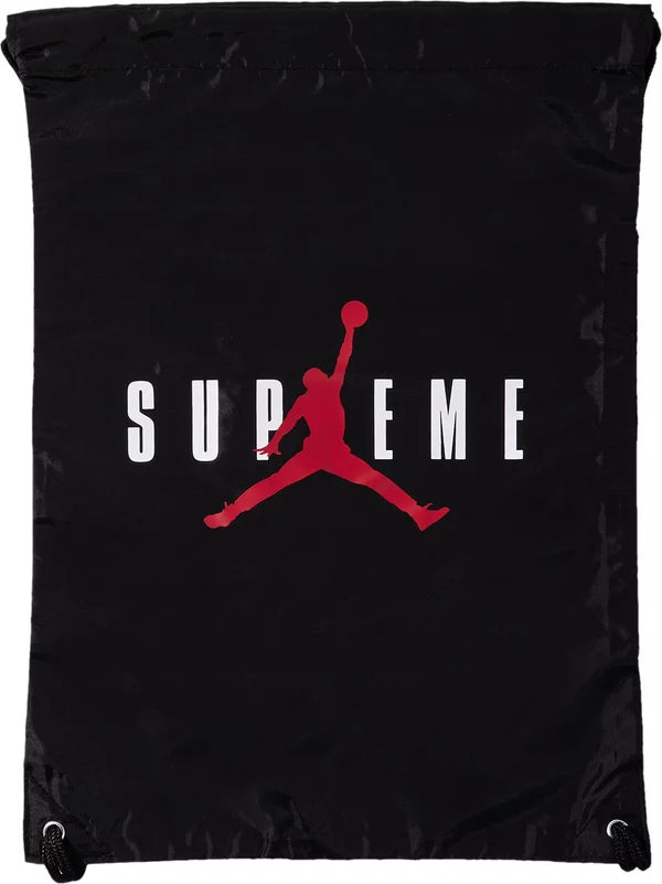 Supreme Jordan Drawstring Bag - Black