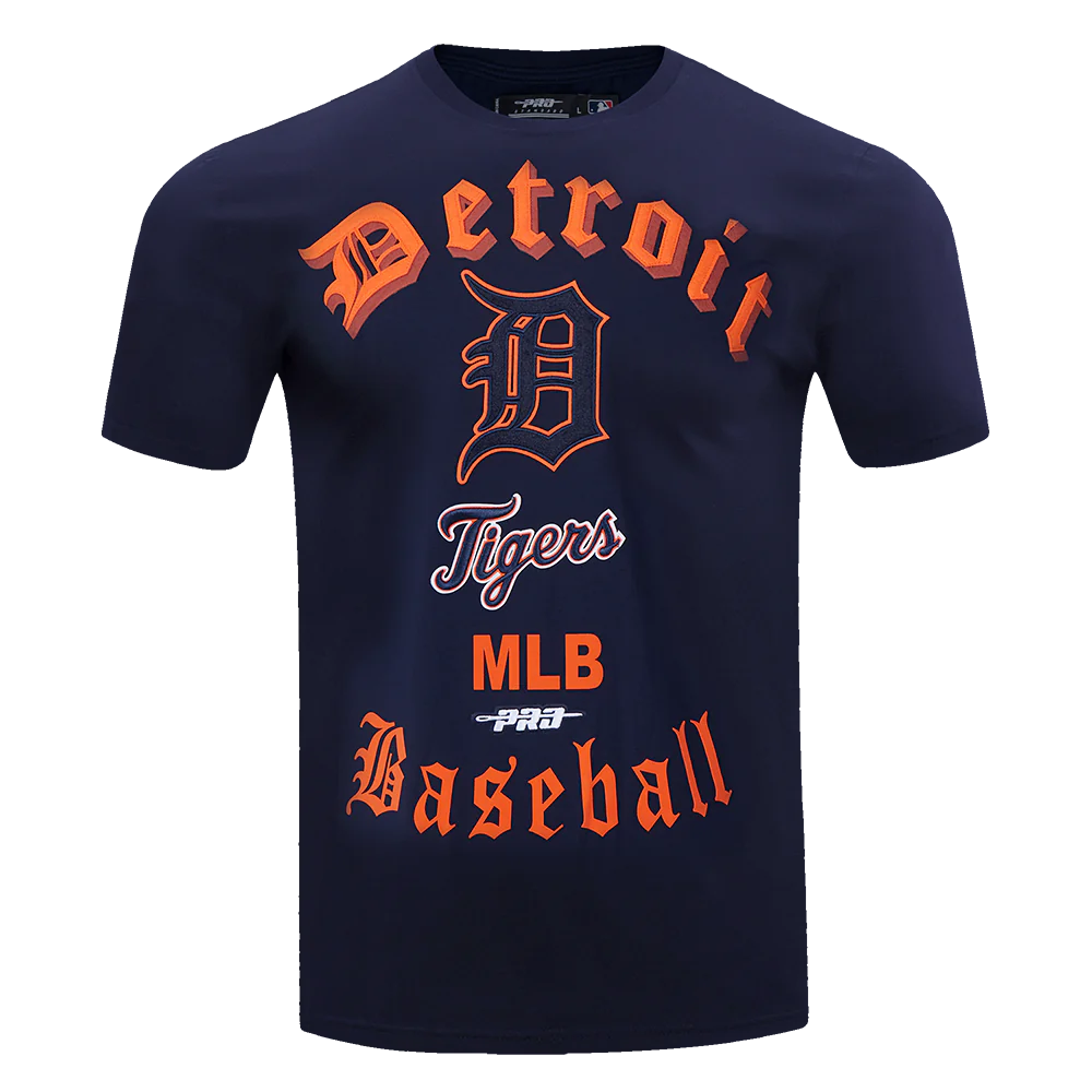 Pro Standard - Detroit Tigers Old English Tee 'Navy'