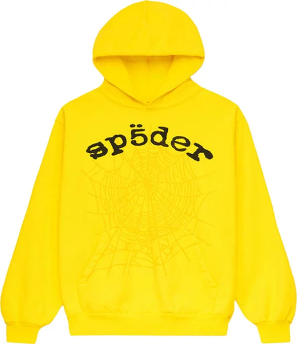 Sp5der - Legacy Hoodie 'Yellow'