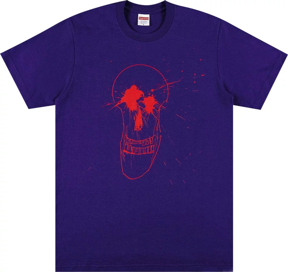 Supreme - Ralph Steadman Skull Tee 'Purple'