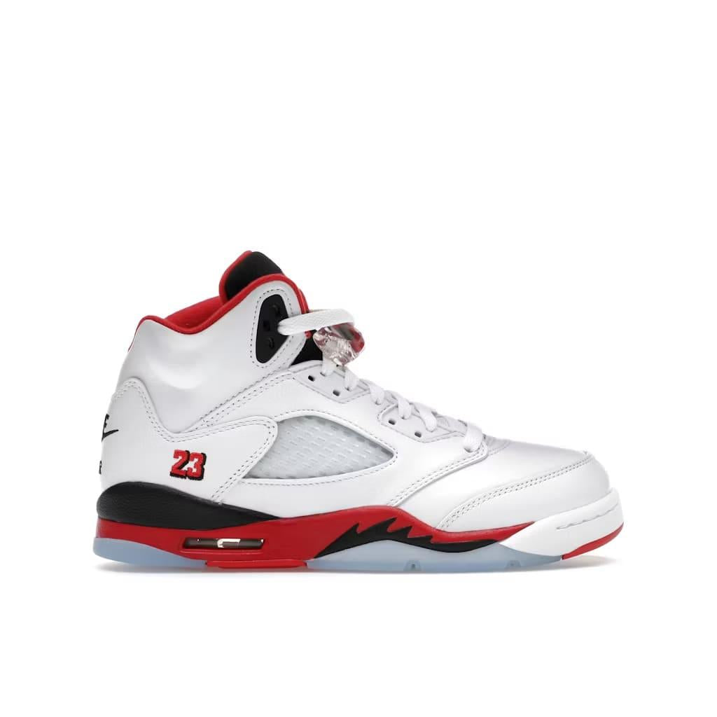 Jordan 5 Retro Fire Red Black Tongue (2025) (GS)