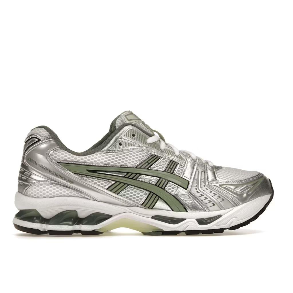 ASICS Gel-Kayano 14 White Pure Silver Slate Grey Sage