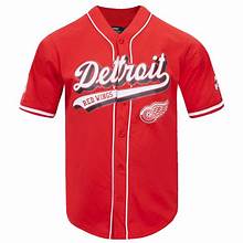 Jersey NHL red wings script red