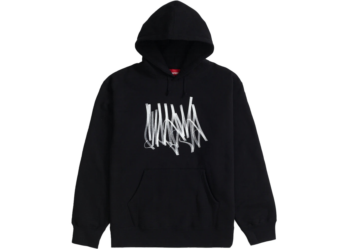 Supreme - Tag Hooded Sweatshirt 'Black'