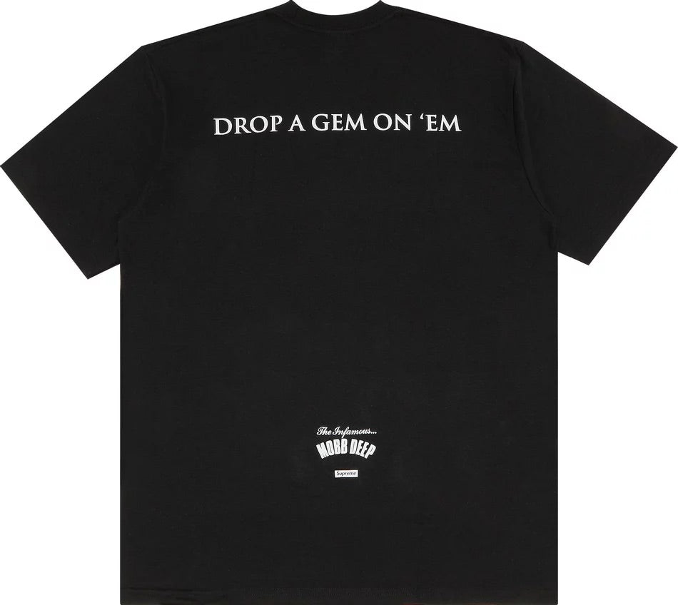 Supreme - Mobb Deep Dragon Tee 'Black'