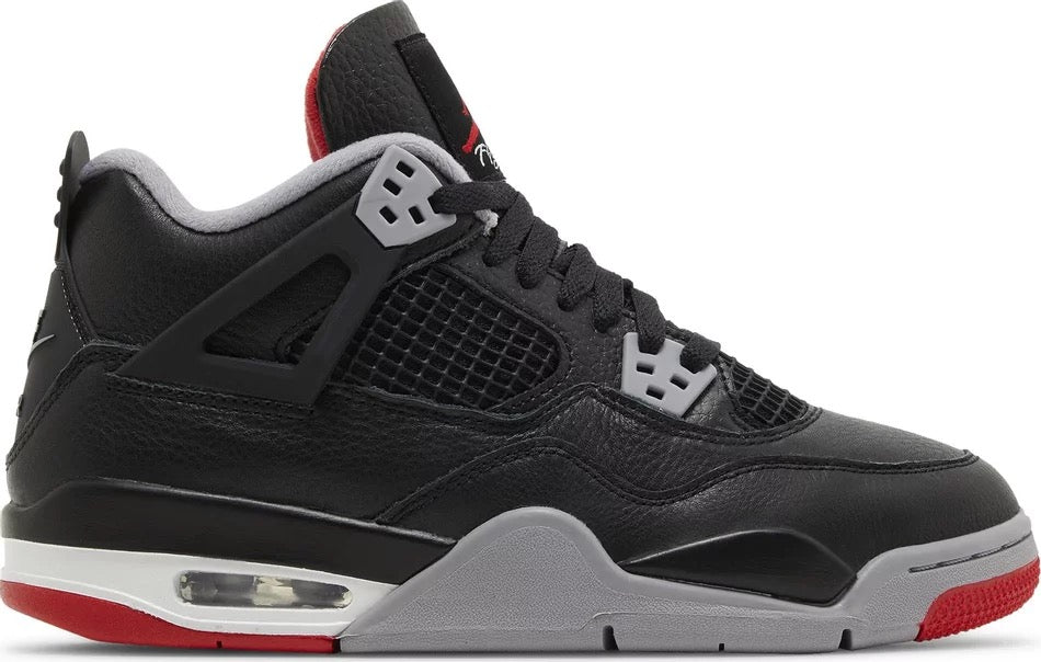 Jordan 4 Retro Bred Reimagined (GS) -  FQ8213-006