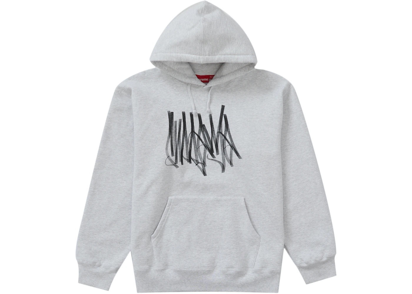 Supreme - Tag Hooded Sweatshirt 'Ash Grey'