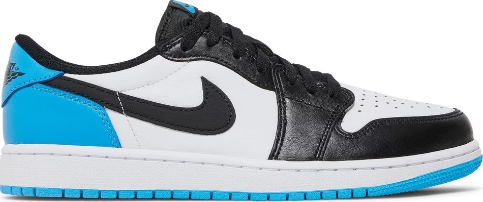 Jordan 1 Retro Low OG Black Dark Powder Blue - CZ0790-104