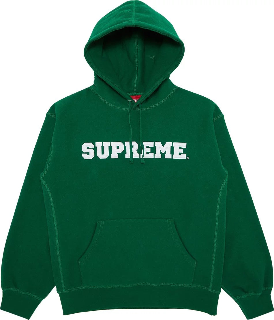 Supreme - Collegiate Hooded Sweatshirt 'Dark Green'