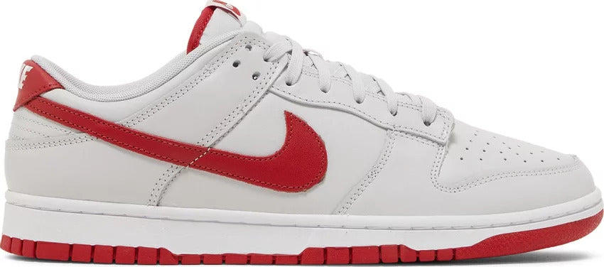 Nike Dunk Low Vast Grey Varsity Red - FJ0832-011