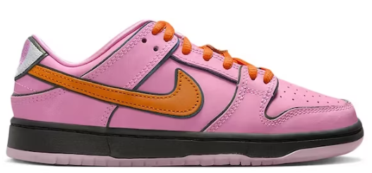 Nike SB Dunk Low The Powerpuff Girls Blossom (TD) - FZ3352-600