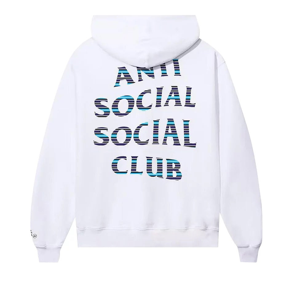 Anti Social Social Club x Fragment - Design Logo Hoodie 'White'