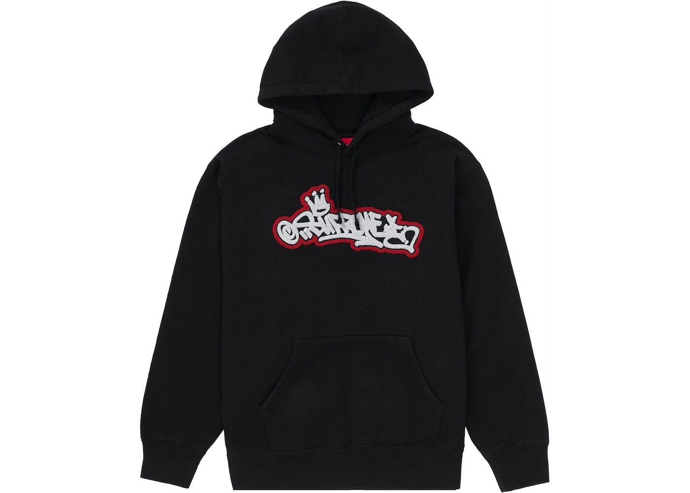 Supreme - Handstyle Hooded Sweatshirt 'Black'