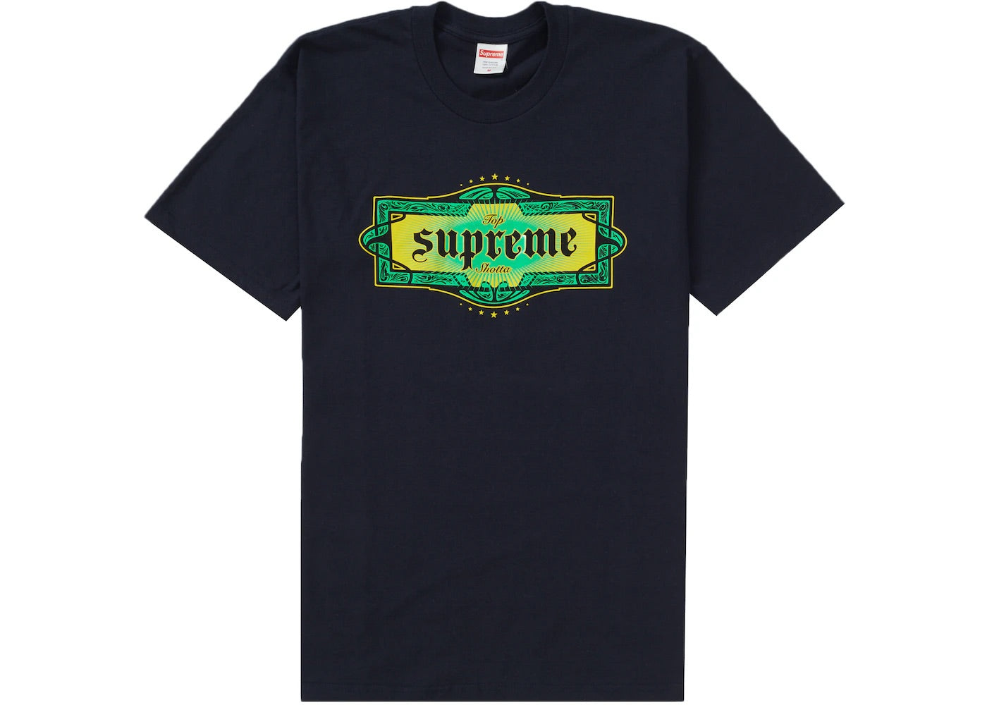 Supreme - Top Shotta Tee 'Blue Navy'