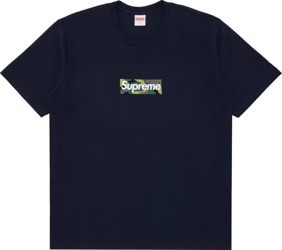 Supreme - Box Logo Tee 'Navy'