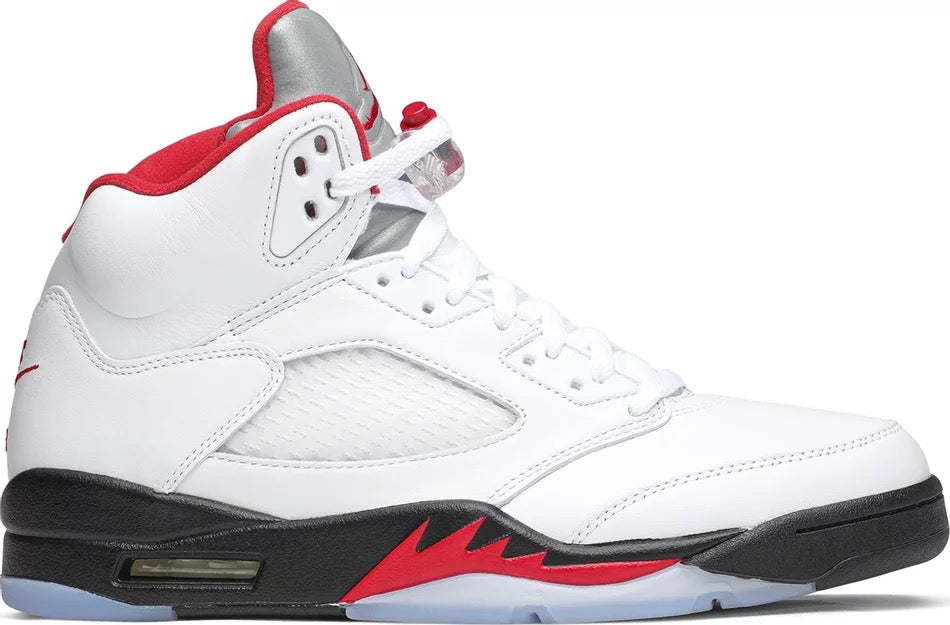 Jordan 5 Retro Fire Red Silver Tongue (2020) - DA1911-102