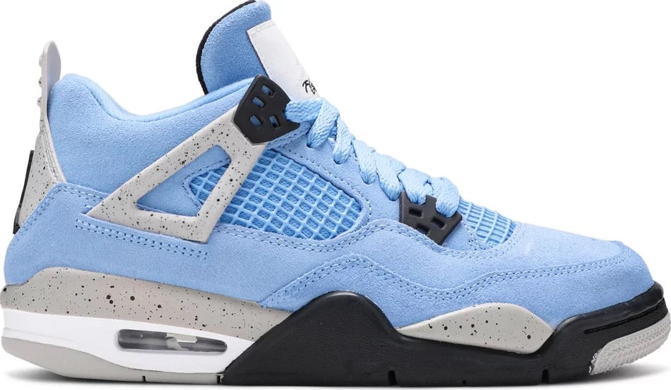 Jordan 4 Retro University Blue (GS) - 408452-400