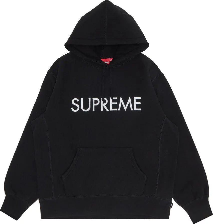 Supreme - Capital Hooded Sweatshirt 'Black'