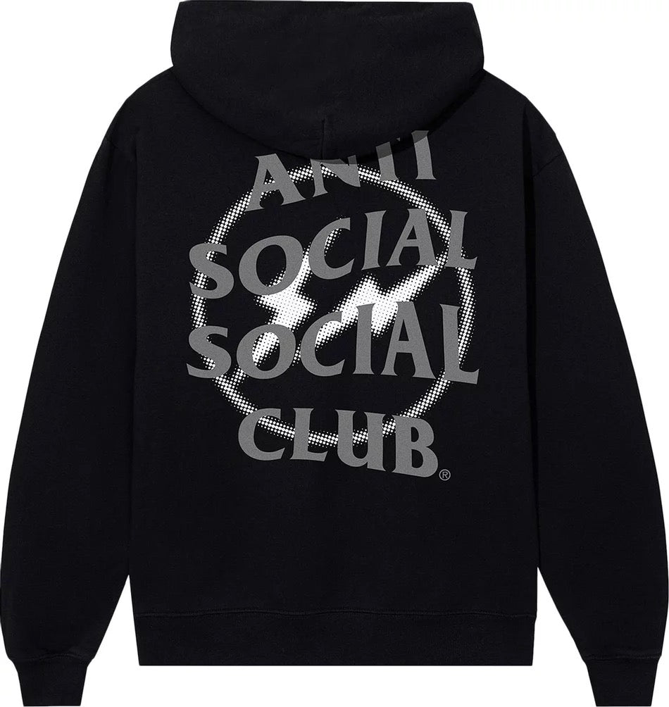 Anti Social Social Club x Fragment - Design Logo Hoodie 'Black'