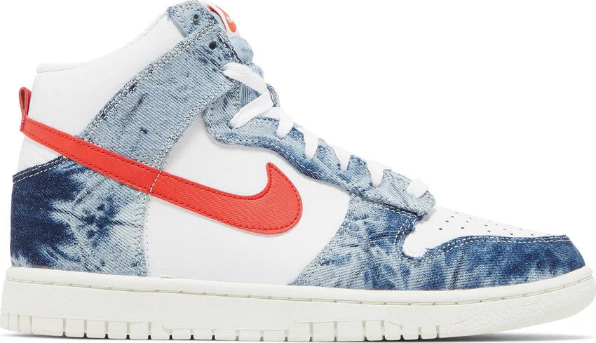 Nike Dunk High Washed Denim Pack (W) - DV2181-900