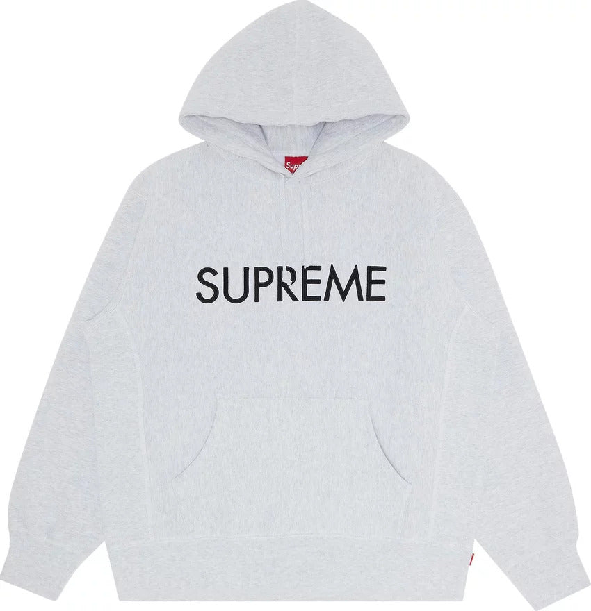 Supreme - Capital Hooded Sweatshirt 'Ash Grey'