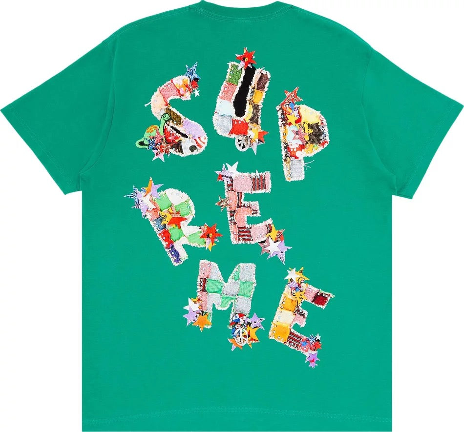 Supreme - Patchwork Tee 'Green'