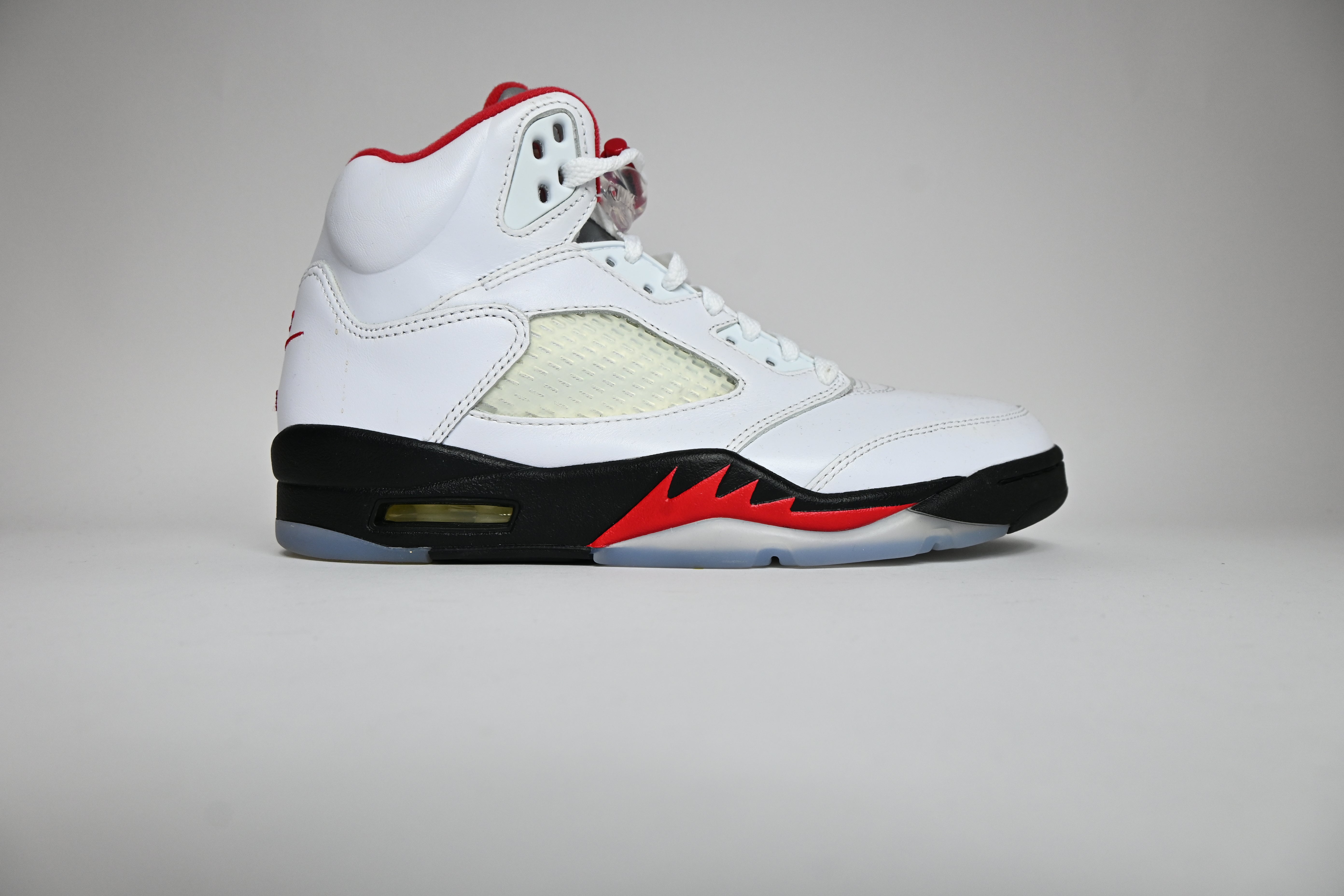 Jordan 5 Retro Fire Red Silver Tongue (2020) (GS) - 440888-102