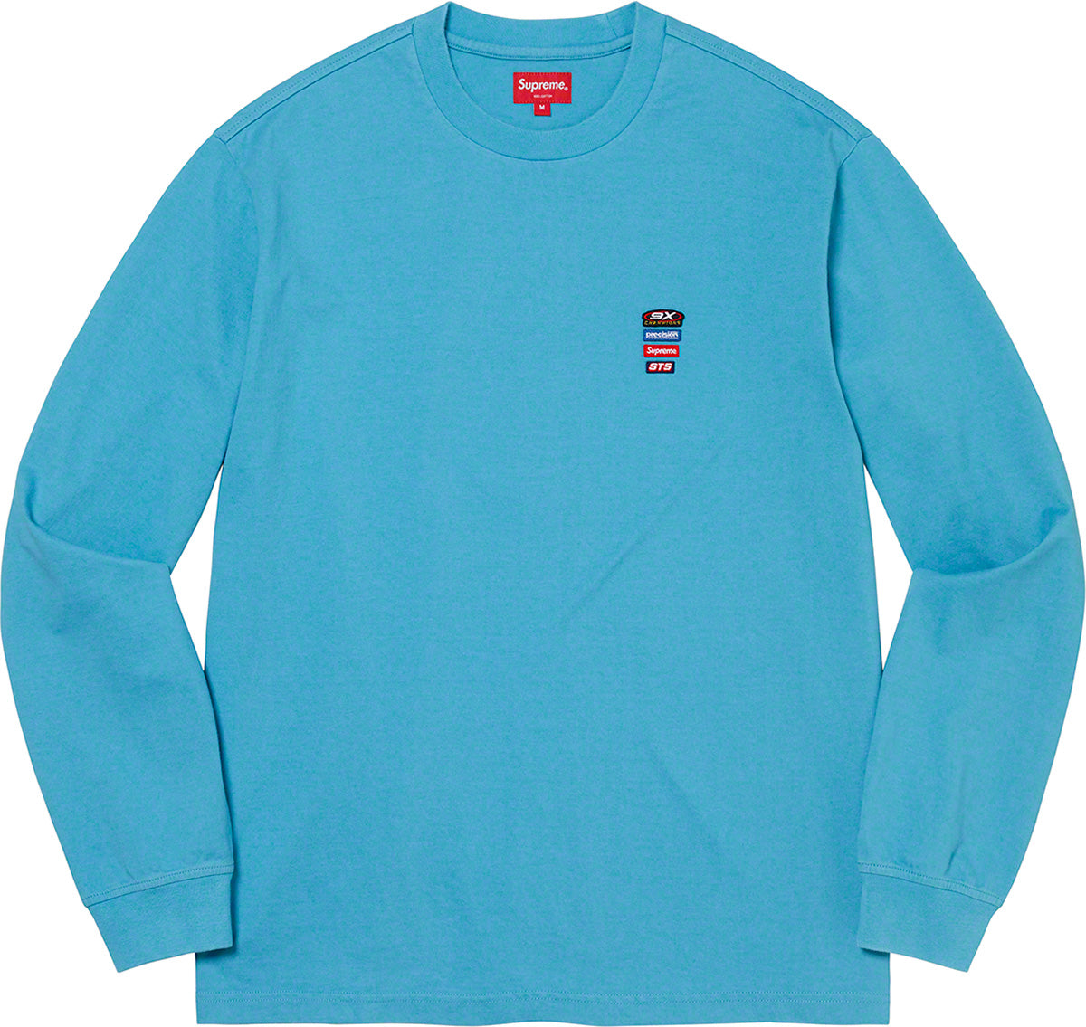 Supreme - Precision Long tee 'Blue'