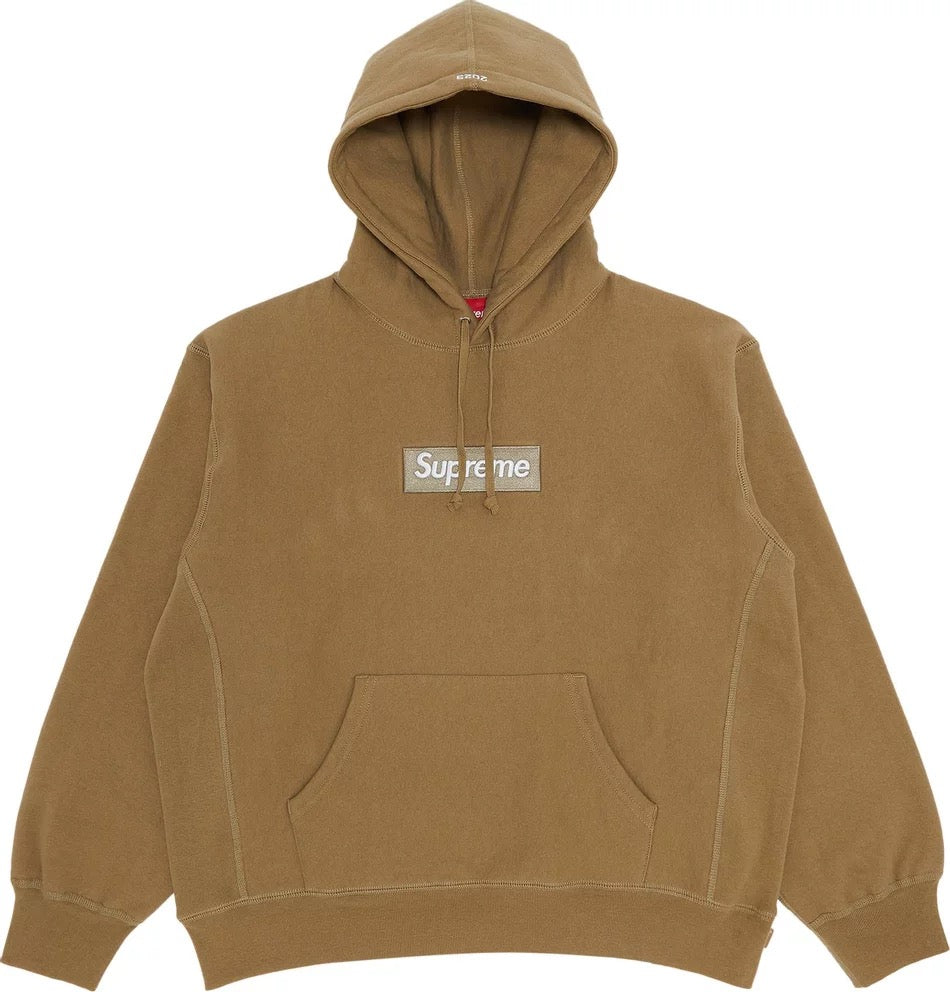 Supreme - Box Logo Hooded Sweatshirt 'Dark Sand'